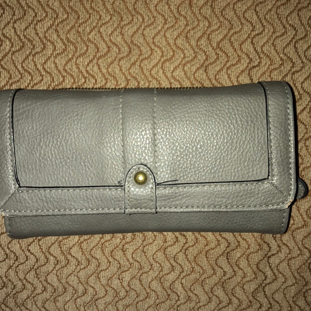 Gray wallet in good shape